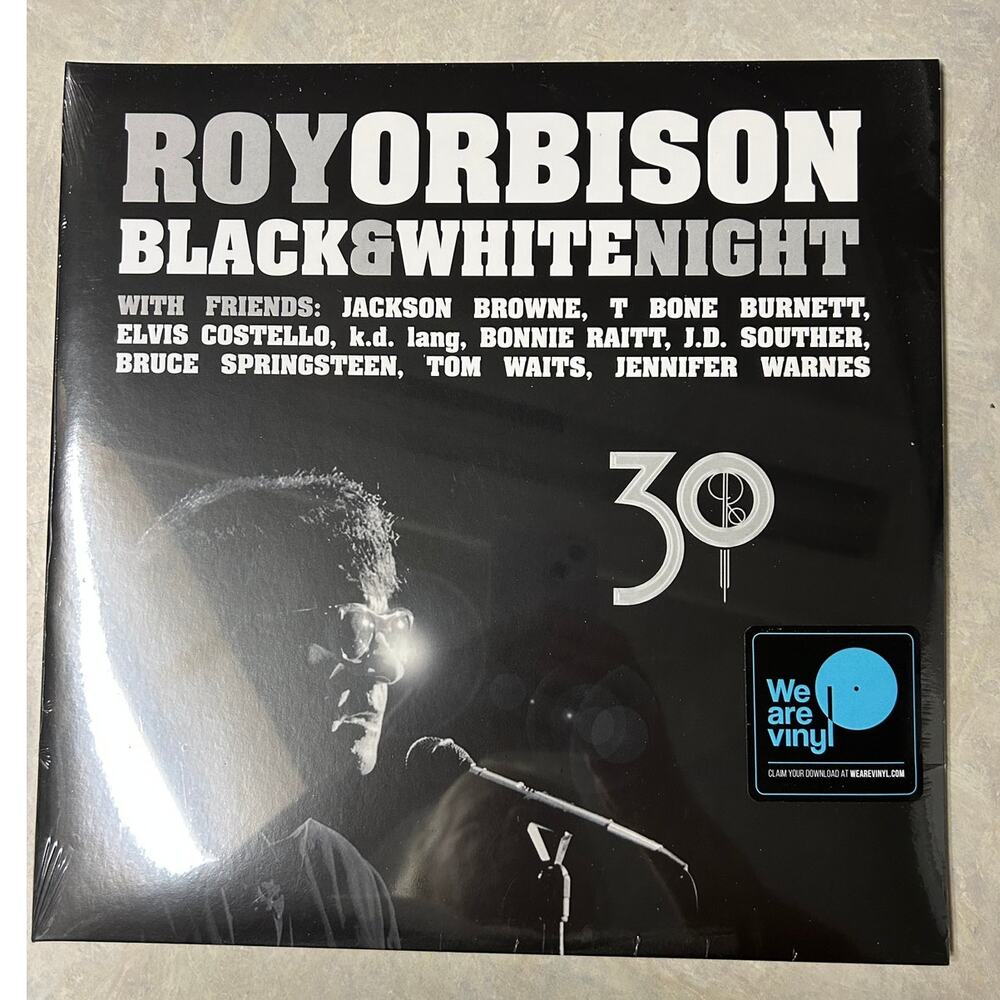 Roy Orbison Black & White Night 30‎ Double Vinyl LP New Unopened Sealed